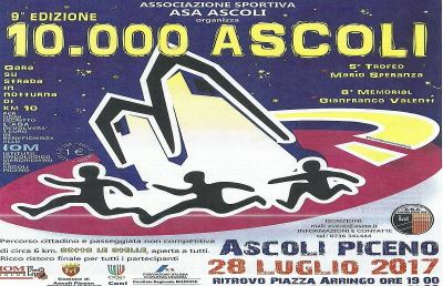 Ascoli Piceno, maratona notturna in favore della Iom Onlus
