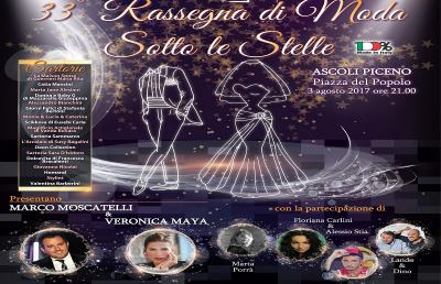Ascoli Piceno, in Piazza del Popolo la ''Rassegna di  Moda Sotto le Stelle''
