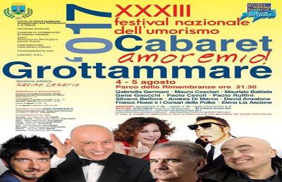 Grottammare: 33° ''Cabaret, amoremio!'', - 4 giorni al via