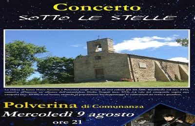  Comunanza, appuntamento con il concerto sotto le stelle