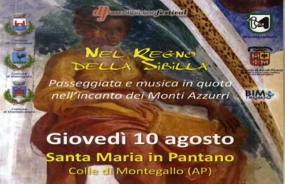 ''Nel Regno della Sibilla'', passeggiata e musica nell'incanto dei Monti Azzurri