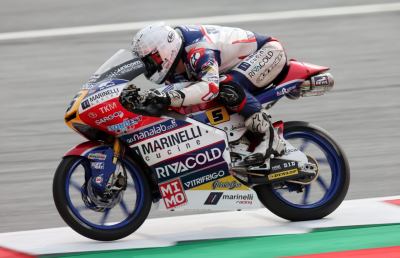Moto3, prove ufficiali Gran Premio d'Austria: Fenati ostacolato da Di Giannantonio