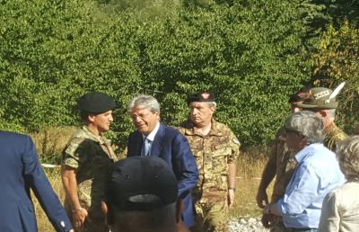 Arquata del Tronto, Gentiloni: ''Se dicessi che non ci sono difficoltà sarei un pazzo''