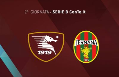 Salernitana-Ternana 3-3, pareggio spettacolare nel ''Monday Night'' all'Arechi