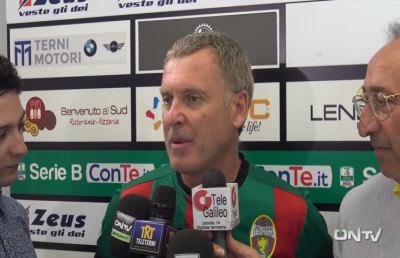 Ternana-Cesena 1-0: voci Pochesci (che sogna la Champions...), Vitiello e Camplone post gara