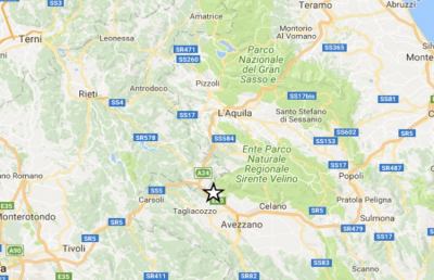 Terremoto, altra scossa di magnitudo 3.7 nell'Aquilano. Scuole chiuse