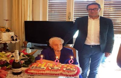 San Benedetto, si festeggiano i 100 anni di Maria Teresa Amodio