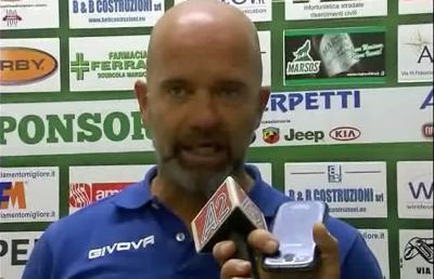 Avezzano-Monticelli 1-1, la voce di mister Giampaolo post gara