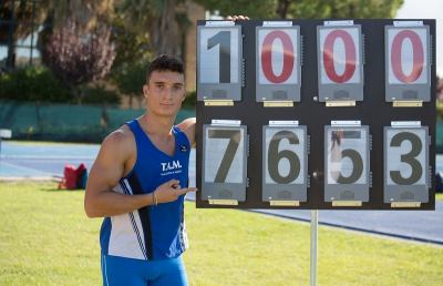 Atletica leggera, a San Benedetto grande impresa del giovane martellista Olivieri