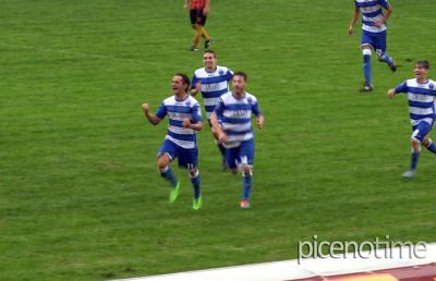 Monticelli-Recanatese 1-1, highlights