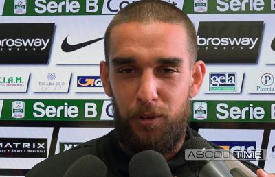 Ascoli-Palermo 0-0, la voce dell'ex Bellusci: ''Pelle d'oca e lacrime sotto la Sud''