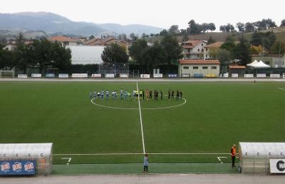 Matelica-Monticelli 2-1, Brentan ed Angelilli rendono inutile il rigore di Pedalino