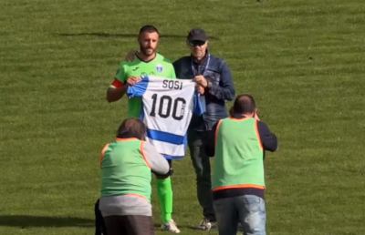 Monticelli-San Marino 0-0, Sosi: “Fiero delle 100 presenze, traguardo che non m'aspettavo”