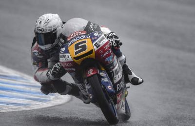 Gran Premio del Giappone, Fenati brilla nelle prime libere con pista bagnata