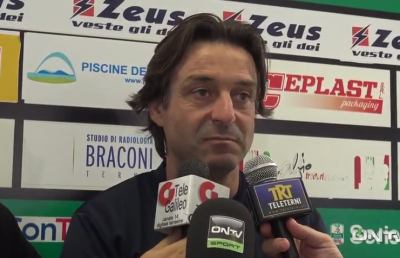 Ternana-Spezia 4-2, le voci di Coraggio (vice di Pochesci espulso) e Gallo post gara