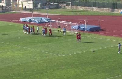 San Marino-Fabriano Cerreto 3-0, highlights e voci Orecchia-Tafani