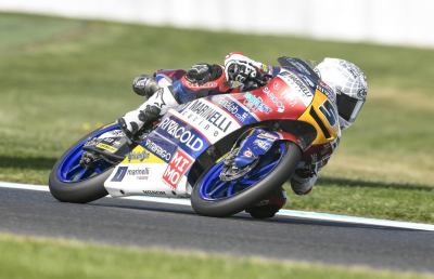 Moto3, per Fenati high side senza conseguenze nelle prime libere in Australia