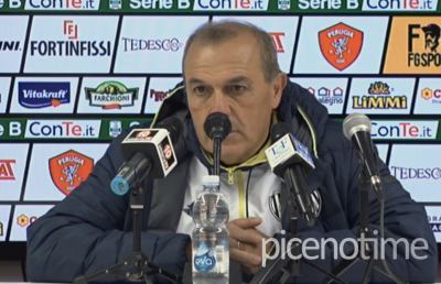 Perugia-Cesena 0-3, la voce di Castori post gara