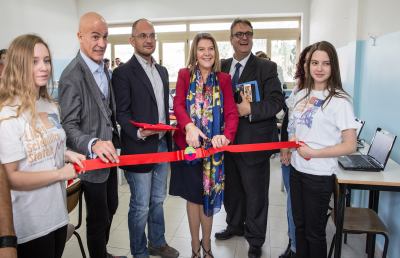 Ascoli Piceno, inaugurata aula informatica e laboratori al Liceo Scientifico ''Orsini''