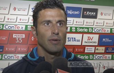 Bari-Ascoli 3-0, la voce di Grosso post gara