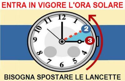 Ora solare 2017, lancette indietro di un'ora. Domenica si potrà dormire un'po di più...