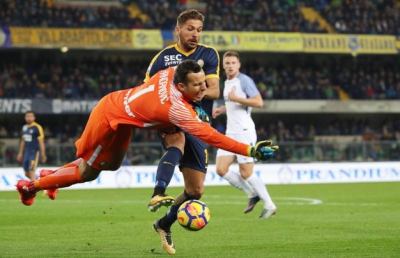 Verona-Inter 1-2, highlights