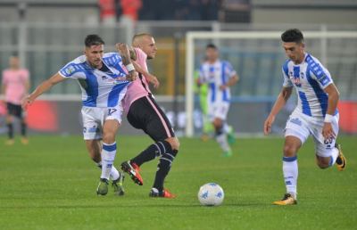 Pescara-Palermo 2-2, highlights