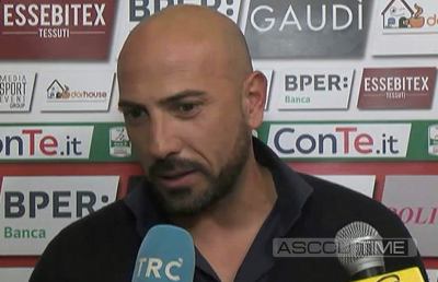 Carpi-Ascoli 4-2, la voce di mister Calabro post gara