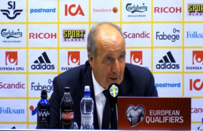Svezia-Italia 1-0, Ventura: ''1000 possibilità di ribaltare la gara al ritorno''
