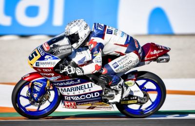 Valencia, Fenati scatta dalla quinta fila: ''Sono tranquillo, la moto è ok''