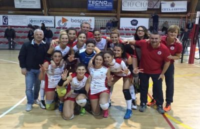 Pallavolo femminile, una convincente Ciu Ciu Offida Volley supera l'Ancona
