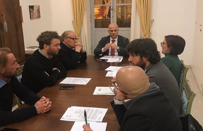 Offida, un incontro con il diplomatico Mercolini Tinelli