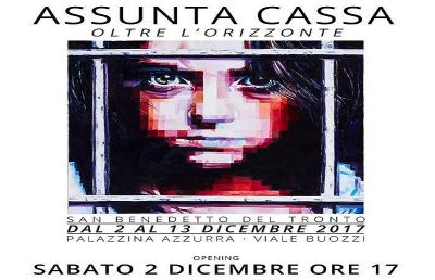 San Benedetto, i colori di Assunta Cassa alla Palazzina Azzurra