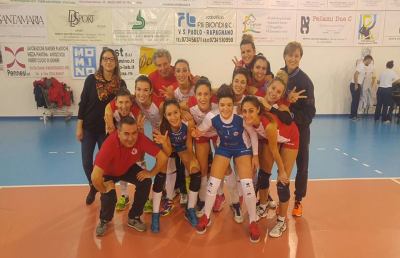 Pallavolo femminile, netta vittoria della Ciu Ciu Offida Volley in Coppa Marche