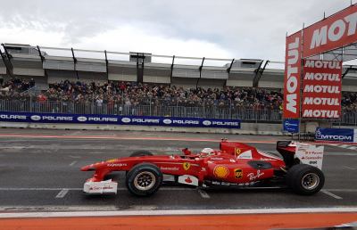 Motor Show 2017, delirio rosso con la Ferrari e Giovinazzi 