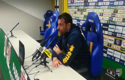 Parma-Pro Vercelli 3-0, la voce di D'Aversa post gara