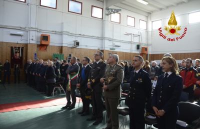 Vigili del Fuoco Ascoli, celebrazione Santa Barbara e bilancio delle attività annuali