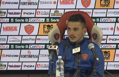 Perugia-Ascoli 1-0, la voce del match-winner Falco post gara