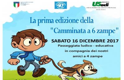 Ascoli Piceno, a ''Citta delle Stelle'' la prima edizione della “Camminata a 6 zampe”