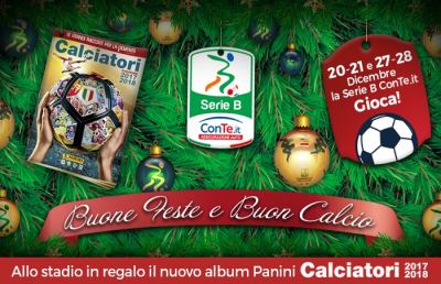 Lega B e Panini portano il Natale sui campi del torneo cadetto con tante iniziative