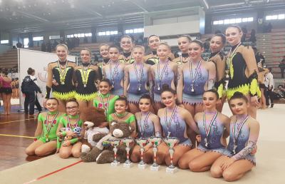 Ginnastica, weekend positivo per la Società Progetto Ritmica di San Benedetto