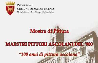 Palazzo dei Capitani aperto per la mostra dei ''Maestri pittori ascolani del '900''