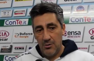 Virtus Entella-Novara 2-1, le voci di Aglietti e La Mantia post gara