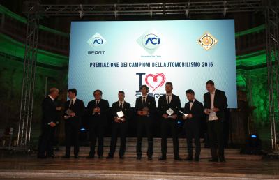 Aci Sport, al Monza Eni Circuit la premiazione dei Campioni del Volante 2017