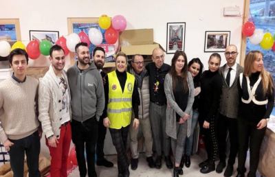I ragazzi del Rotaract di Fermo con i bimbi di Arquata tra giochi e spensieratezza