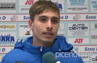 Monticelli-Avezzano 0-0, la voce del centrocampista Fazzini post gara