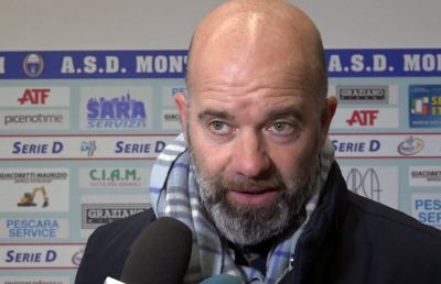 Monticelli-Avezzano 0-0, la voce di mister Giampaolo post gara