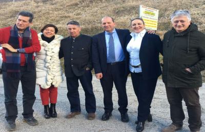 Montemonaco, festa simbolo ad un anno dal sisma con il commissario De Micheli