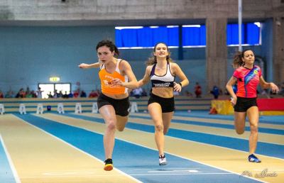 Collection Atletica Sambenedettese, la sprinter Pagliarini brilla sulla pista indoor