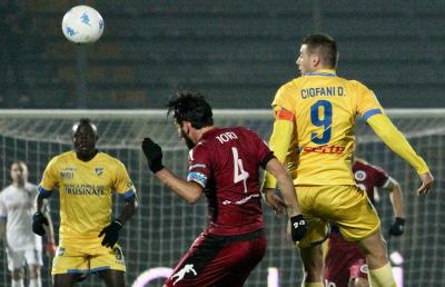 Cittadella-Frosinone 1-2, Ciano e Daniel Ciofani mantengono i ciociari in vetta